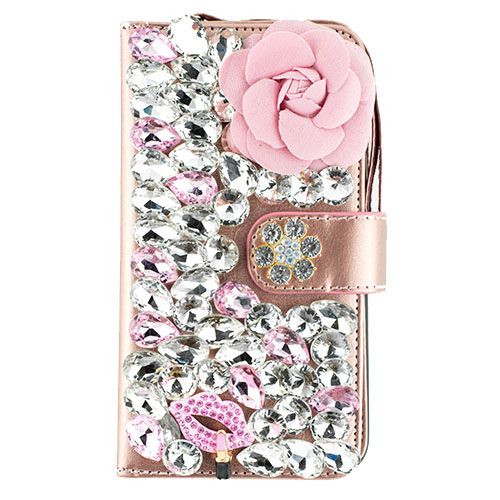 Handmade Flower Bling Detachable Wallet Iphone 7/8 Plus - Bling Cases.com