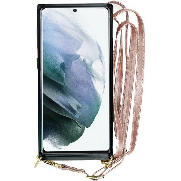 Crossbody Pouch Rose Gold Case Samsung S21 Plus
